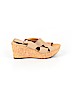 Clarks 100% Leather Tan Wedges Size 6 1/2 - photo 1