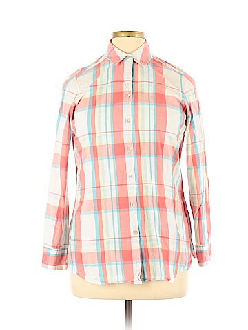 Foxcroft Long Sleeve Button-Down Shirt (view 1)