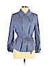 J.jill 100% Cotton Blue Jacket Size L (petite) - photo 1