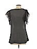 Wendy Katlen 100% Polyester Black Short Sleeve Blouse Size S - photo 2