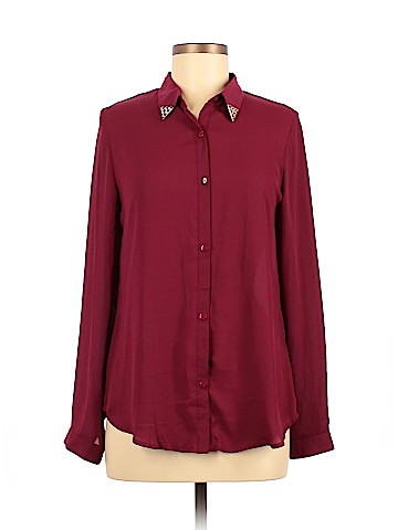 Charlotte Russe Long Sleeve Blouse (view 1)