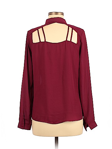 Charlotte Russe Long Sleeve Blouse (view 2)