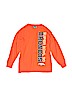 NFL 100% Cotton Orange Long Sleeve T-Shirt Size M (youth) - photo 1