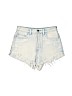 Hollister Blue Denim Shorts Size 1 - photo 1