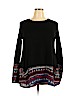 Jardin By Macris Black Pullover Sweater Size 1X - photo 1