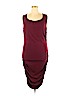 DKNYC Burgundy Casual Dress Size 1X - photo 1