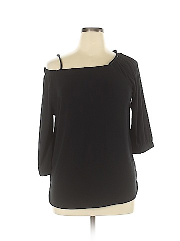 INC International Concepts 3/4 Sleeve Top (view 1)