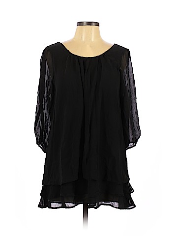 Two Of Us 3/4 Sleeve Blouse (view 1)