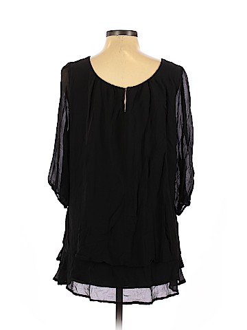 Two Of Us 3/4 Sleeve Blouse (view 2)