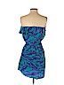 Amanda Uprichard 100% Silk Blue Casual Dress Size S - photo 2