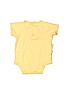 BABIES R US 100% Cotton Yellow Short Sleeve Onesie 0-3 MO / 3 MO - photo 2