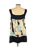 Johnny Was 100% Silk Blue Sleeveless Silk Top Size L - photo 2