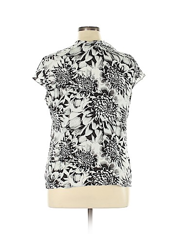 Worthington Short Sleeve Blouse (view 2)