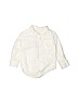 Baby Gap 100% Cotton White Long Sleeve Button-Down Shirt Size 18-24 mo - photo 1