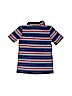 Carter's 100% Cotton Stripes Blue Short Sleeve Polo Size 2T - photo 2