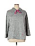 DressBarn Sunday Gray Pullover Hoodie Size 1X - photo 1