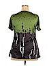Unbranded Green Short Sleeve Blouse Size XXL - photo 2