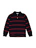 E-Land 100% Cotton Blue Long Sleeve Polo Size 7 - photo 1