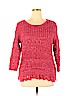 American Rag 100% Cotton Red Pullover Sweater Size XL - photo 1
