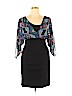 Nicole 100% Polyester Black Casual Dress Size 14 - photo 1