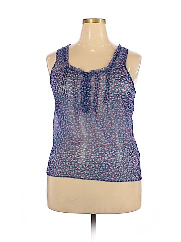 American Eagle Outfitters Sleeveless Blouse (view 1)