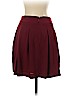 Banana Republic 100% Polyester Burgundy Casual Skirt Size 00 (petite) - photo 2