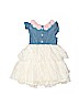 Nannette 100% Cotton Lace Chambray Blue Dress 12-18 MO / 18 MO - photo 1