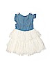Nannette 100% Cotton Lace Chambray Blue Dress 12-18 MO / 18 MO - photo 2