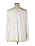 Calvin Klein 100% Polyester White Kimono Size 1X - photo 2