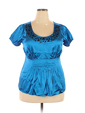 Chadwicks Short Sleeve Blouse (view 1)