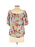 Rewind Blue 3/4 Sleeve Top Size S - photo 2