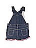 Unbranded 100% Cotton Blue Overall Shorts 18-24 MO / 24 MO - photo 2