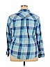 Faded Glory 100% Cotton Blue Long Sleeve Button-Down Shirt Size XXL - photo 2