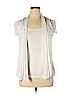 AB Studio 100% Rayon White Cardigan Size XL - photo 1