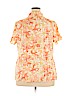 Chadwicks Orange Short Sleeve Blouse Size 18W - photo 2
