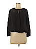 Vince Camuto 100% Polyester Black Long Sleeve Blouse Size S (petite) - photo 1