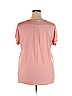 Leo & Nicole Pink Short Sleeve Top Size XXL - photo 2