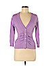 Cotton by Autumn Cashmere Purple Cardigan Size M - photo 1