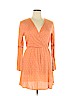 Roxy 100% Rayon Orange Casual Dress Size XL - photo 1