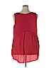 Lane Bryant Red Sleeveless Top Size 28 - 26 Plus - photo 2
