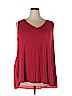 Lane Bryant Red Sleeveless Top Size 28 - 26 Plus - photo 1