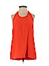NG the Label 100% Polyester Orange Sleeveless Blouse Size XS - photo 1