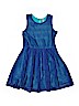 Beautees 100% Polyester Blue Special Occasion Dress Size 12 - photo 1