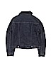 Hudson Solid Blue Denim Jacket Size 7 - photo 2