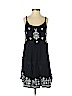 Forever 21 100% Rayon Black Casual Dress Size S - photo 1