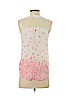 Candie's 100% Polyester White Sleeveless Blouse Size S - photo 2