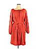 DG^2 by Diane Gilman 100% Polyester Orange Casual Dress Size 1X - photo 1