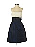BCBGMAXAZRIA 100% Polyester Blue Cocktail Dress Size 4 - photo 1