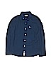 Abercrombie & Fitch Solid Blue Long Sleeve Button-Down Shirt Size 13 - 14 - photo 1