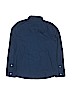 Abercrombie & Fitch Solid Blue Long Sleeve Button-Down Shirt Size 13 - 14 - photo 2